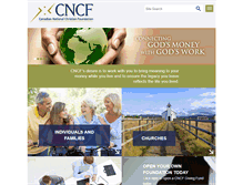 Tablet Screenshot of cncf.ca